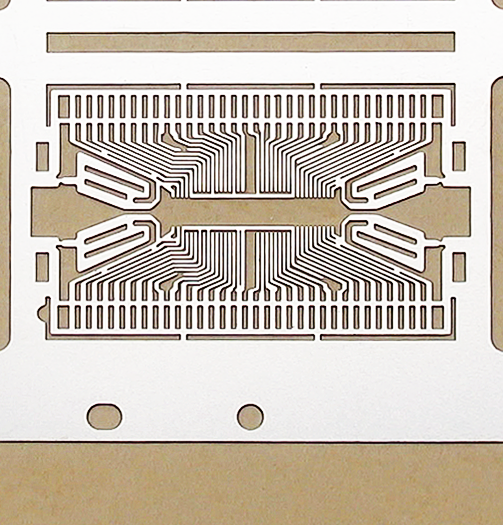 Quadro de chumbo IC de gravação de metal