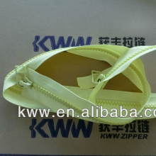 8# plastic zipper with 2-way O/E