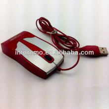 Face shaped USB optical mouse