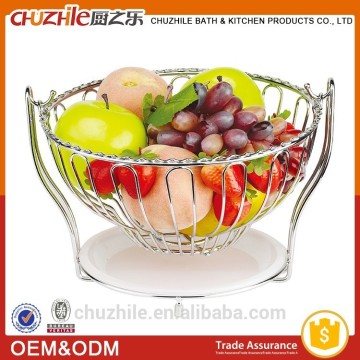 Wholesale 2015 Fashion Metal Hanging Fruit Basket, China Good Quality Tiered Fruit Basket