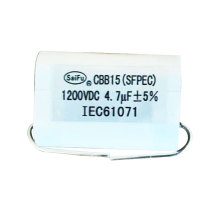1200VDC 4.7UF Axial Snubber Capacitor