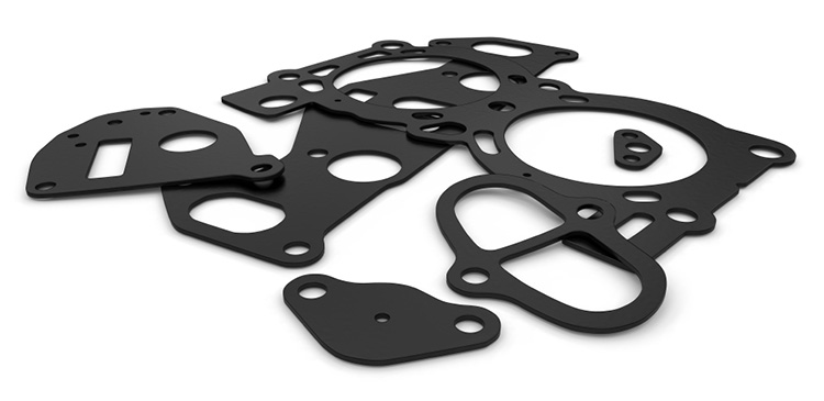 Custom Silicone Rubber Square Gasket for Pipe and Flange