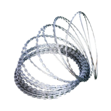 Value Deal Stainless Steel Knife Barbed Wire for Secure Sports Fencing and Garden Trellises