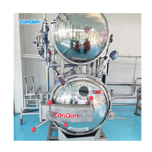 Electric Mini Retort Pouch Machine for Ready-to-Eat Meat Curry