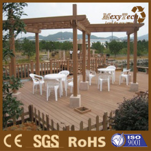 China best seller wpc wood pergola for outdoor park