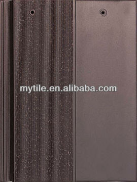 YINYANG Flat tile fired roof tile clay material