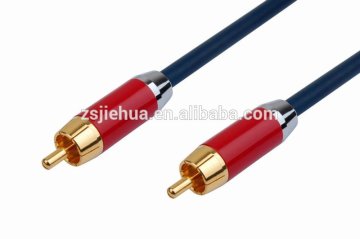 New arriving colorful rca vedio cable