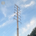 FT Q460 المواد الساخنة Dip Glvanized Steel Pole