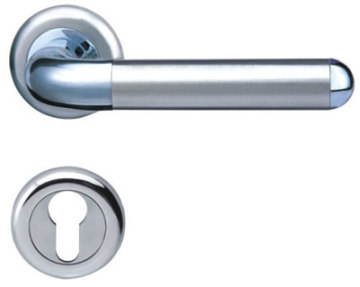 Satin Outside Door Levers