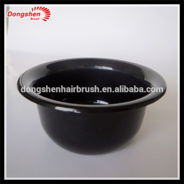 shaving brush bowl, smudge plastic bowl, shaving bowl