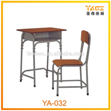 Antique student classroom furniture school desk and chair