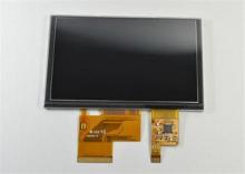 High Resolution LCD TFT RGB 5 Inch Capacitive Touch Screen