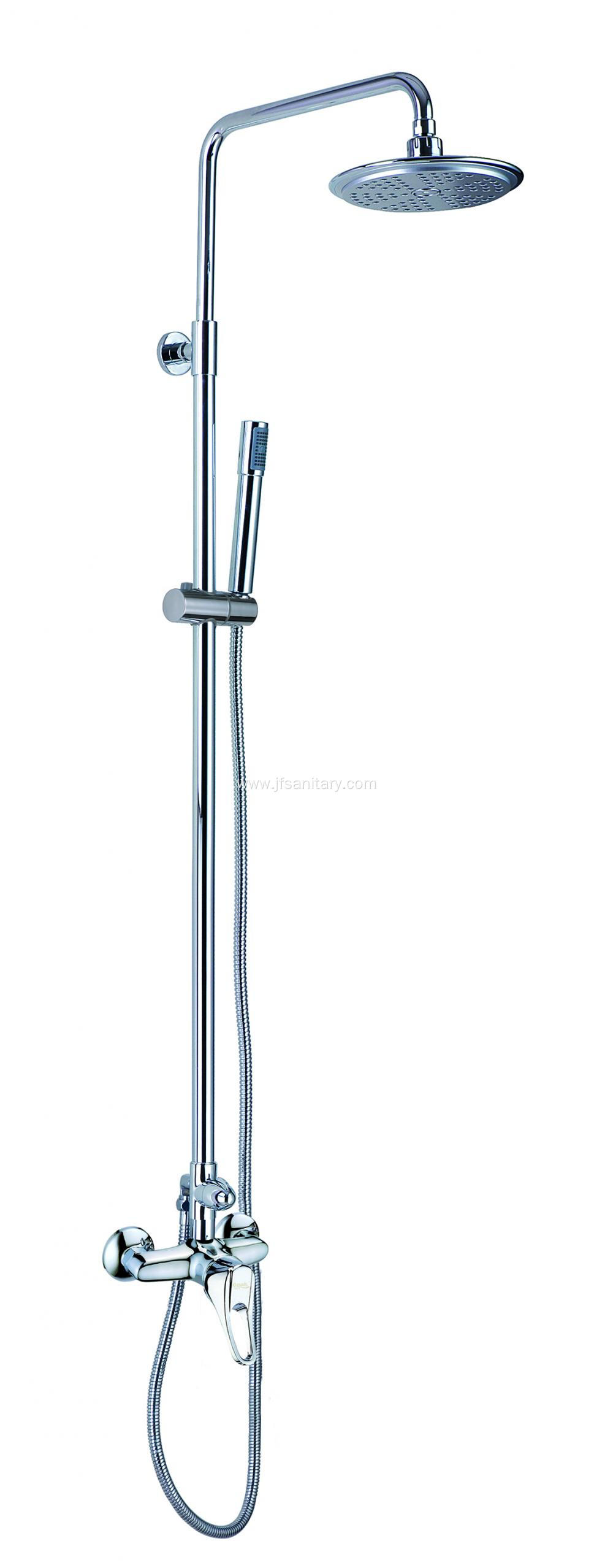 Bathroom Mixer Rainfall Head Diverter System 3 Functions