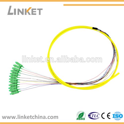 12-core Corning SC/APC Fiber Optic Pigtail Bundle Type
