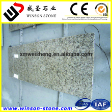 Wholesale luxury Giallo Ornamental kitchen prefab islands