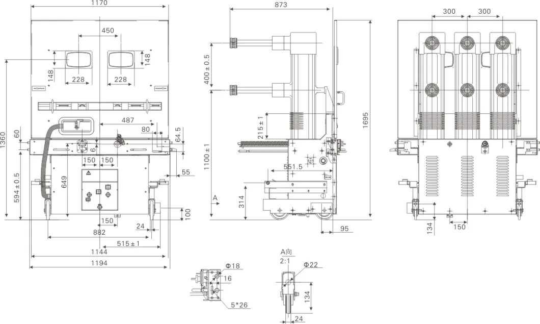 Zn85 Series Indoor Vacuum Circuit Breaker