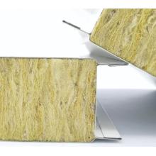 Panel sándwich de lana de roca para materiales de construcción CFS