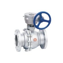 304 stainless steel flanged floating ball valve
