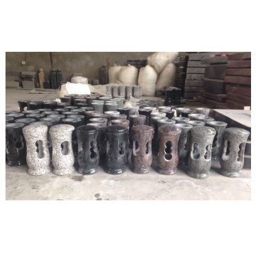 Cemetery Memorials: Granite Monuments and Grave Lamps