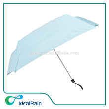 Soft Blue Lightweight Collapsible Stroller Folding Umbrella