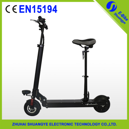 Scooter with seat cheap self balancing two wheel electric scooter