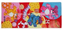 100%cotton printed bath towel