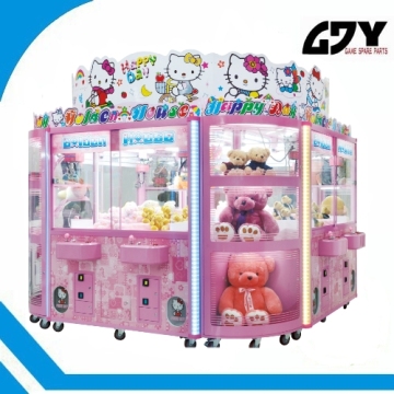 Happy House coin toy machine/prize game machine/catching toy game machine