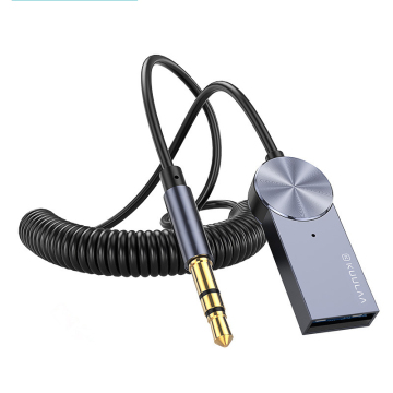 Aux Adapter Dongle with Bluetooth 5.0: Transmitter for Car 3.5mm Jack and Speaker Audio Music