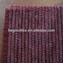 Inherently fire retardant velour fabric