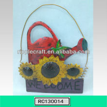 2013 new iron sunflower wall decor
