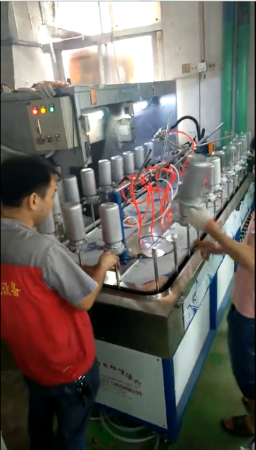 glass bottle coating machine