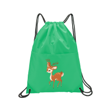 Wholesale Recycled Women's Backpacks: Canvas Handled Drawstring Bags