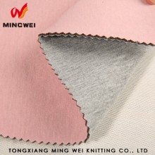 Fashion design weft knitting polyester fire-retardant bonded fabric