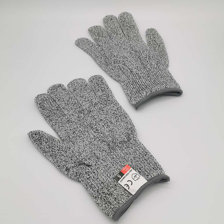 Level 5 Safety Cut Resistant Gloves Food Grade HPPE Kitchen Anti Cut Gloves Protection Gloves for Butcher Chef Safe Work