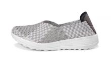 High Breathability Stretch Woven Upper Women Slip-ons