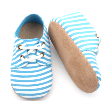 Wholesale Genuine Leather Boy Dress Shoes Striated Toddler Boy Shoes