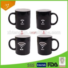 Hot Salling 11oz Hot Water Color Changing Mug Magic Mug, High Quality Color Changing Mug