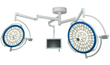 double head surgical operating lamp