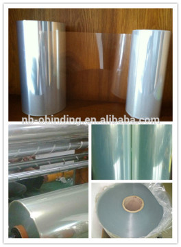 Transparent rigid PET sheet