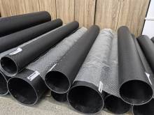 Durable Full Carbon Fiber Tube with Drilled Holes