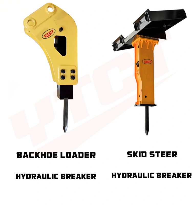 Open Type Hydraulic Rock Breaker with Good Production Rates Service Manual for Many Services