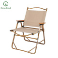 Outdoor Good Quality Steel Collapsible Camping Chair