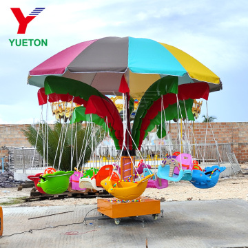 Affordable Backyard Garden Kids Amusement: Swing, Carousel, and Electric Flying Fish