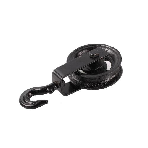 Black Pulley Block With Single Wheel