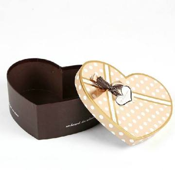 Empty Heart Shape Chocolate Gift Boxes Packaging