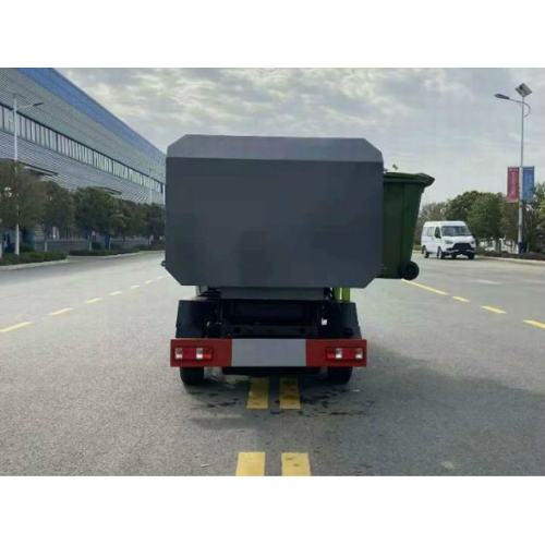 Hook Lift Garbage Truck With 2Cubic Meter Bin