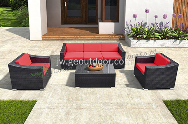 Setel Sofa Kain Desain Modern kanggo Furiniture Ngarep