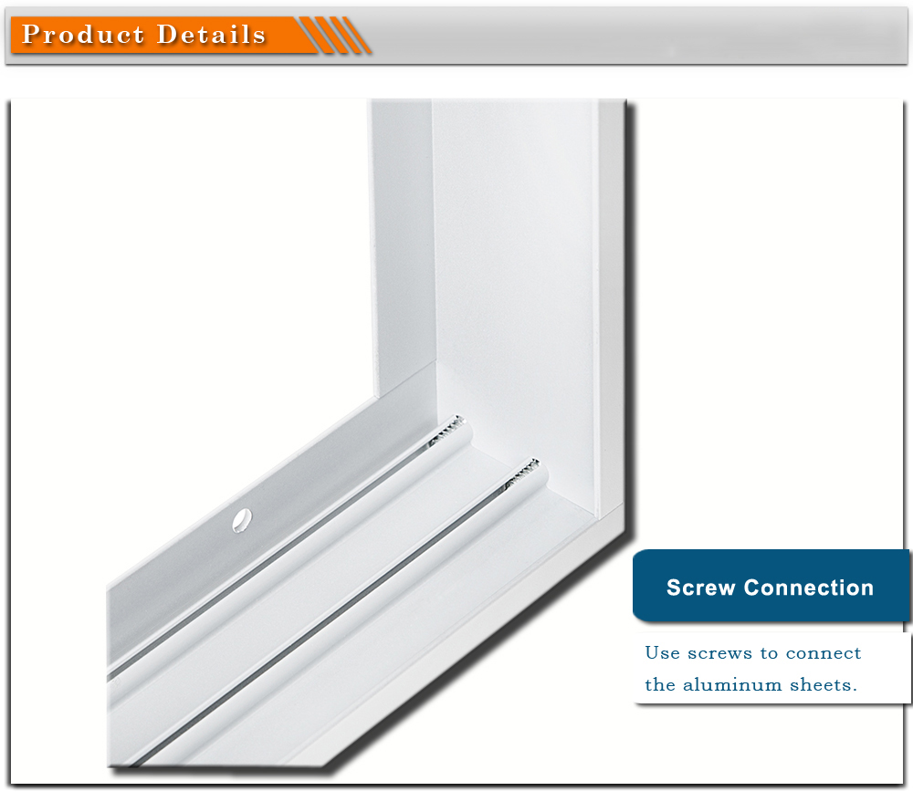 Surface Mounted Frame for LED Panel Light 60x60