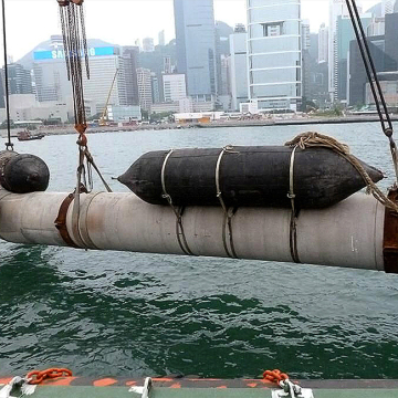 Sunken Ships Salvage: Marine Floating Aid Inflatable Ship Launching Airbags