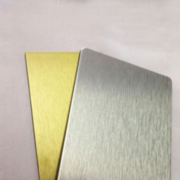 New Design Brushed Aluminum Plastic Panel